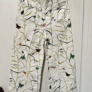 Anthropologie Maeve Colette Cropped Pants